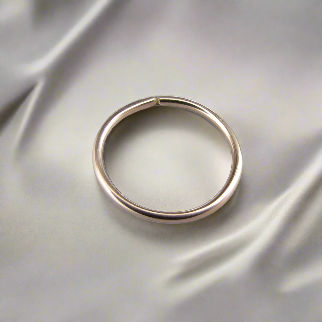 16ga 14k Rose Gold Cartilage Earring