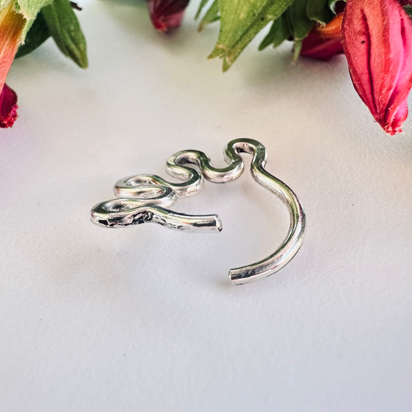 Squiggly Septum Ring - 18ga 16ga 14ga