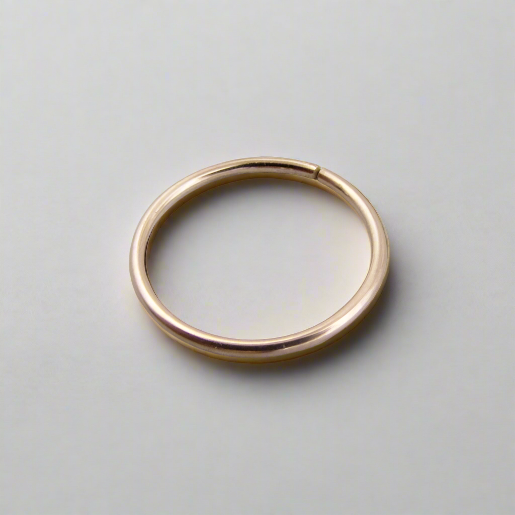 22ga 14k Rose Gold Cartilage Earring