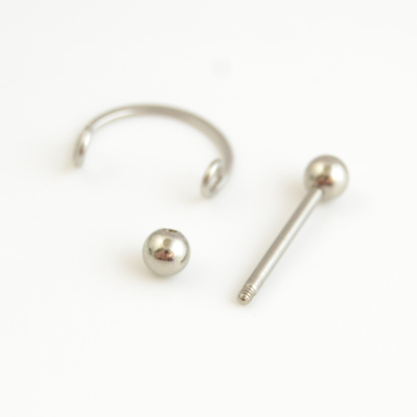 Smooth Chic 316L Stainless Steel 14ga Nipple Ring