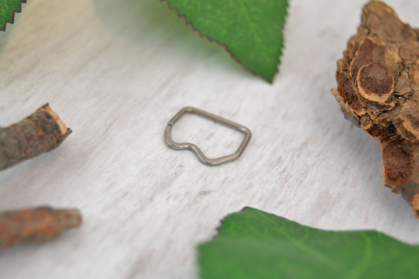Mountain Niobium Textured Seamless Nipple Ring