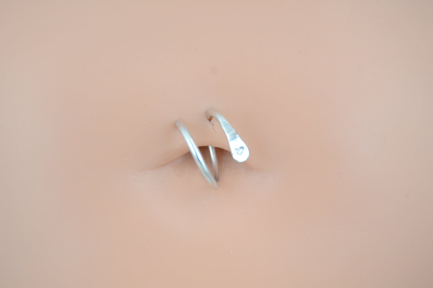 Love 14k Gold Spiral Belly Ring