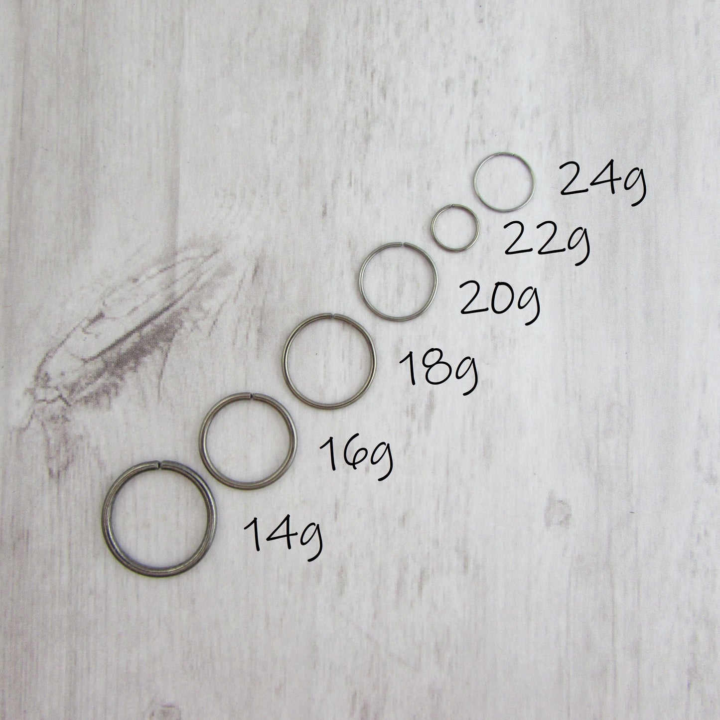 Niobium Bronze Cartilage Earring