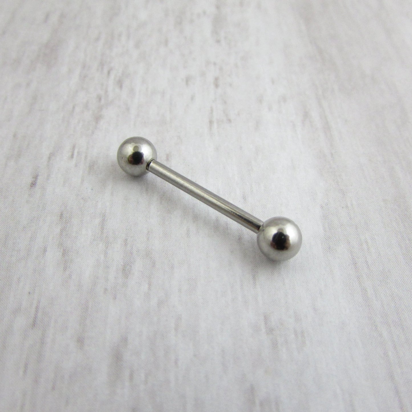 316L Stainless Steel Straight Barbell