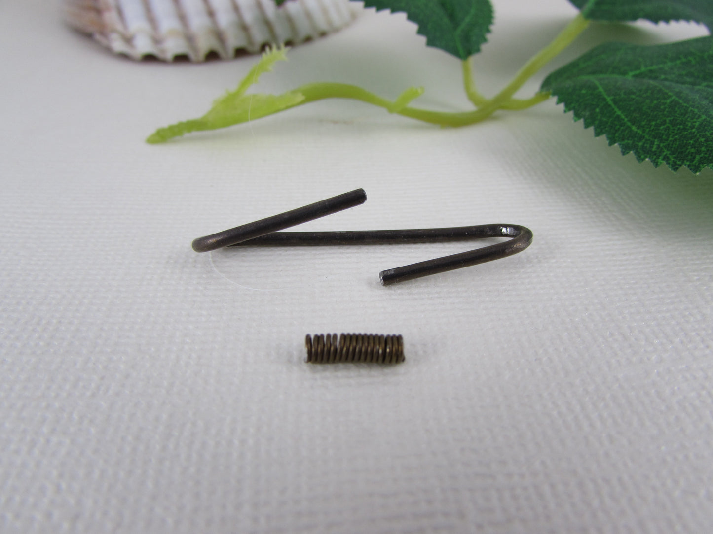 Niobium Bronze Pierced Industrial Ear Bar