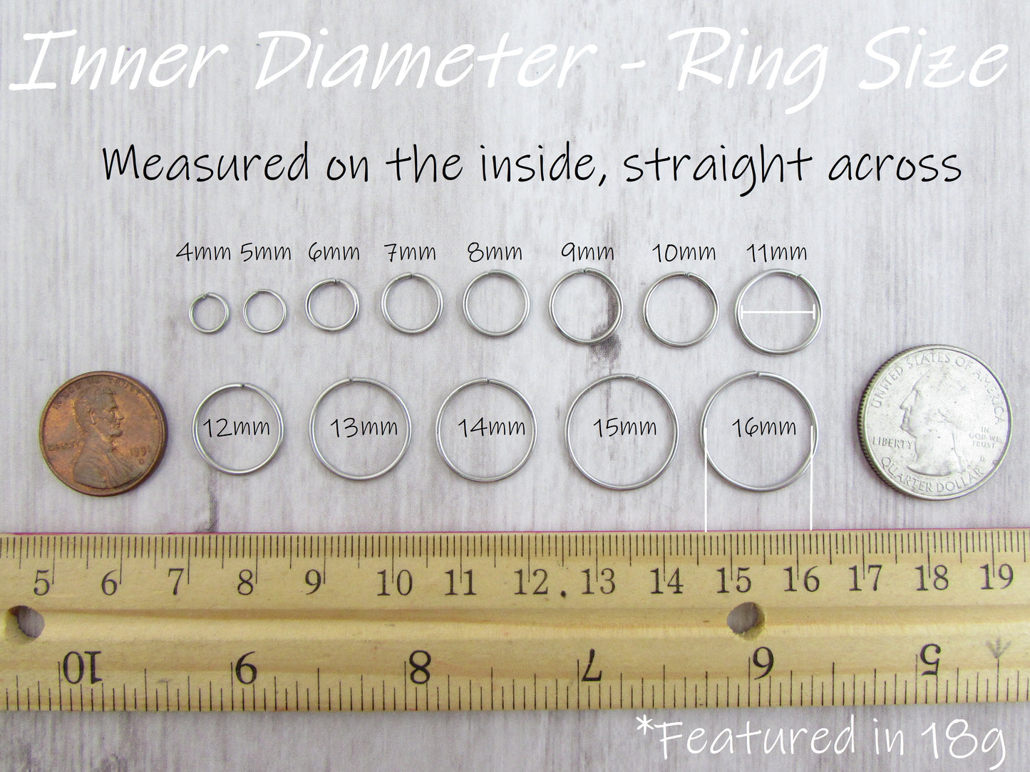 V Titanium Cartilage Earing