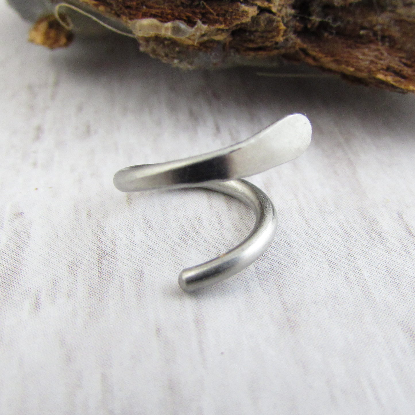 316L Stainless Steel Spiral Belly Ring