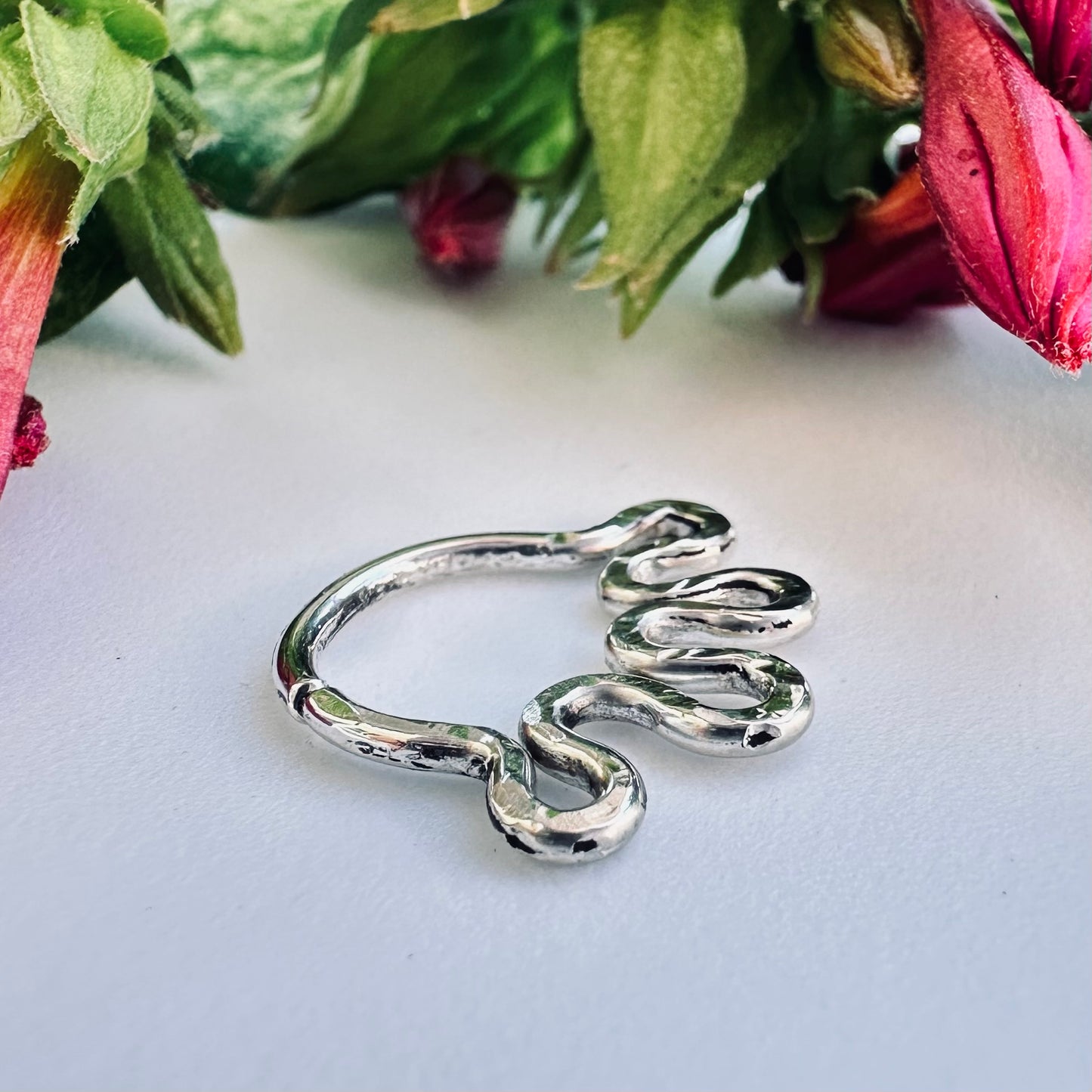 Squiggly Septum Ring - 18ga 16ga 14ga