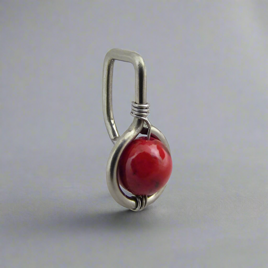 Gemstone Non Dangle Belly Ring - Niobium 18ga