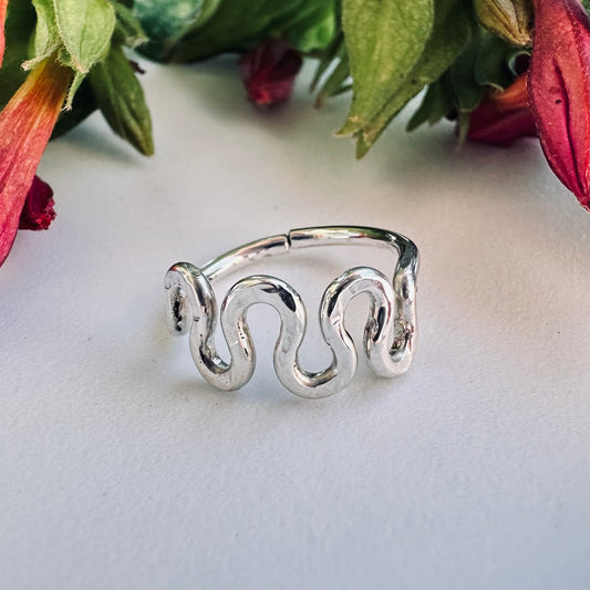 Squiggly Cartilage Hoop - 22ga 20ga 18ga 16ga 14ga