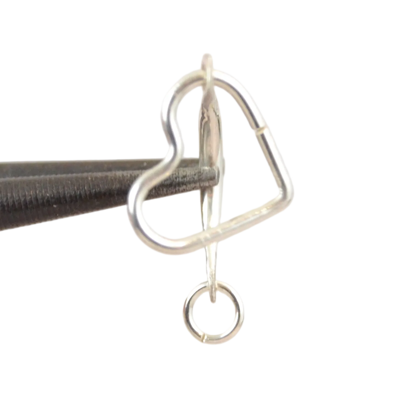 Heart Dangle 14k Gold Belly Ring