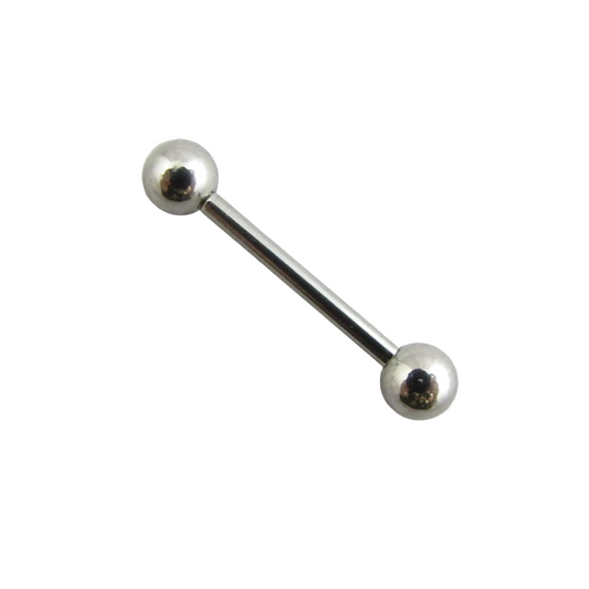 316L Stainless Steel Straight Barbell