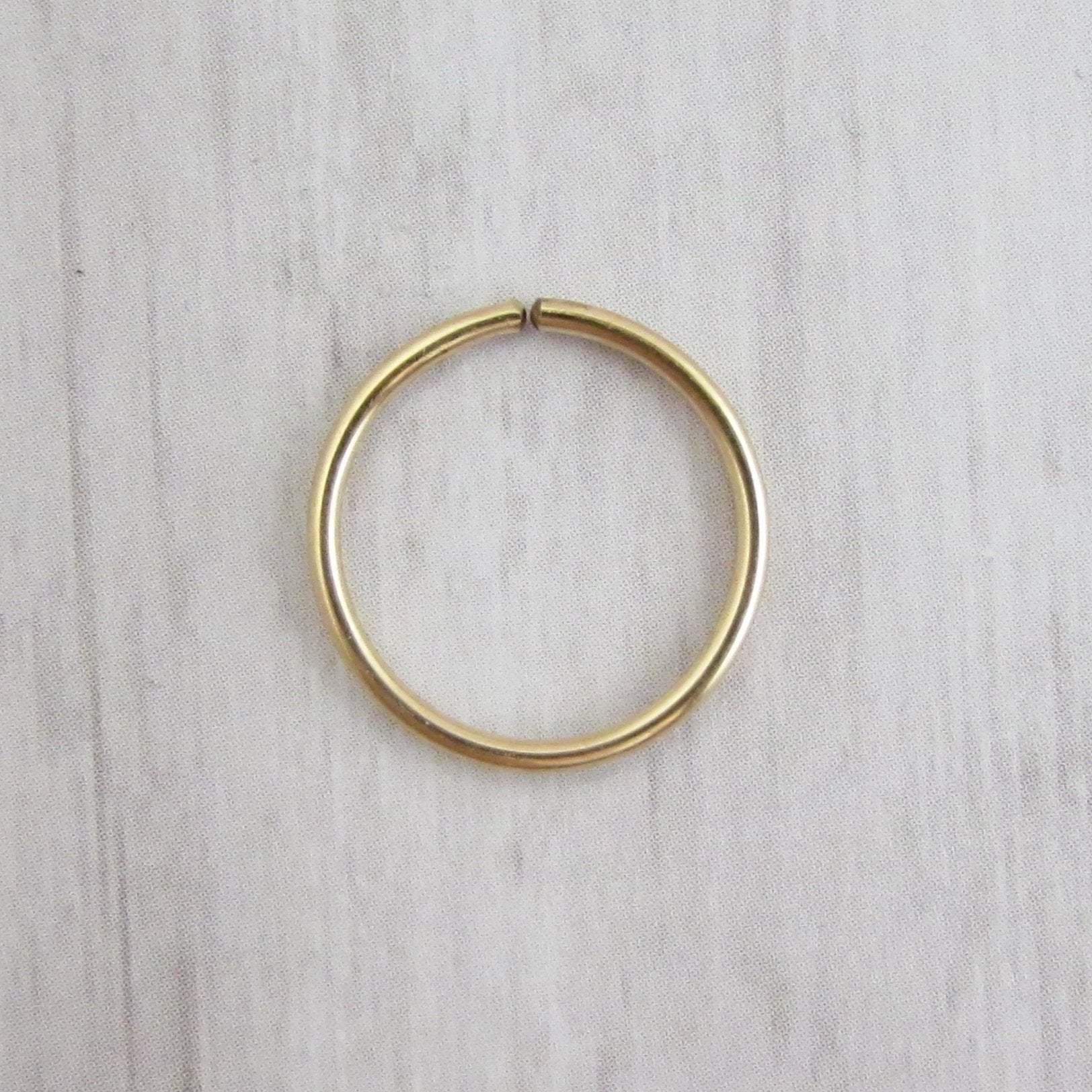 14k Yellow Gold Fill Seamless Ring