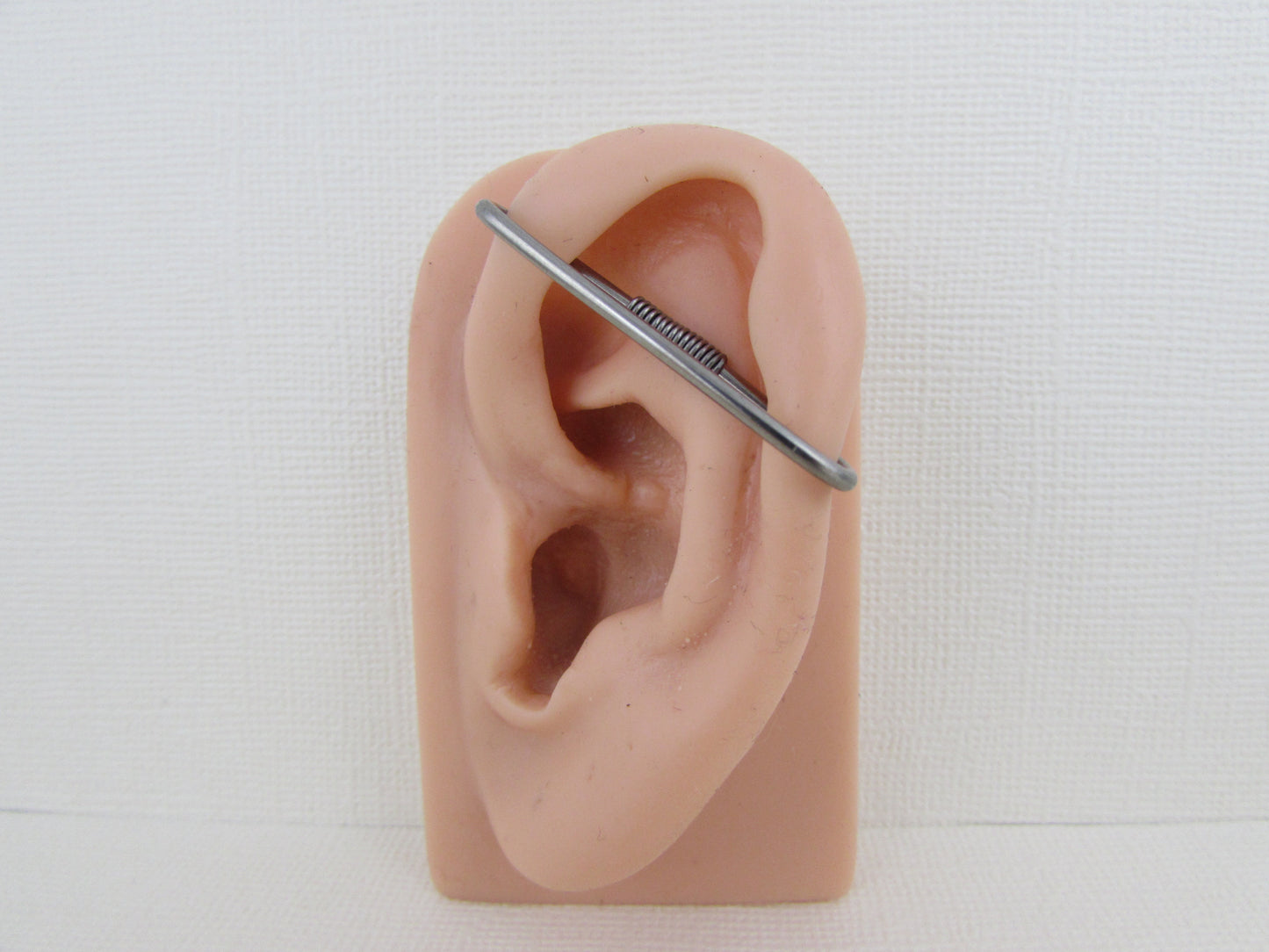 Niobium Pierced Industrial Ear Bar